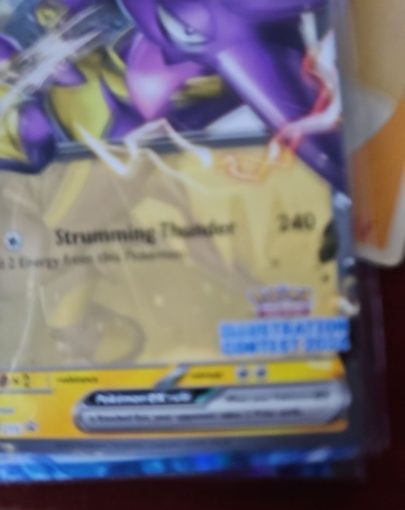 2024 Pokemon TCG Illustration Contest #240 Toxtricity EX — front