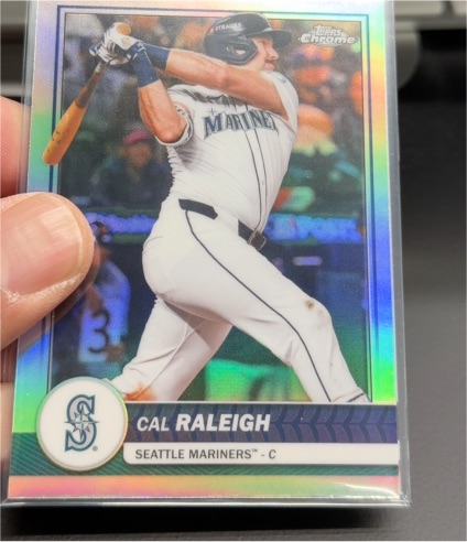 2026 Topps Chrome Flagship Collection #26 Cal Raleigh — front