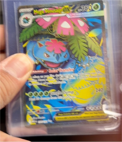 Pokémon Mega Venusaur EX 155/132 — front