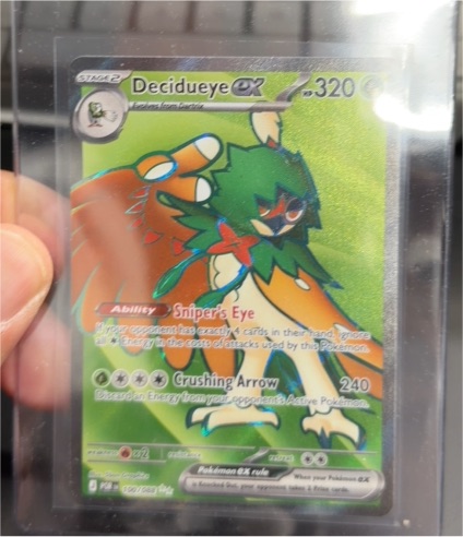 2016 Pokémon TCG #100 Decidueye EX Perfect Order — front