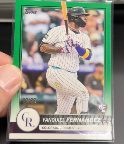 2026 Topps Flagship #31 Yanquiel Fernández — front