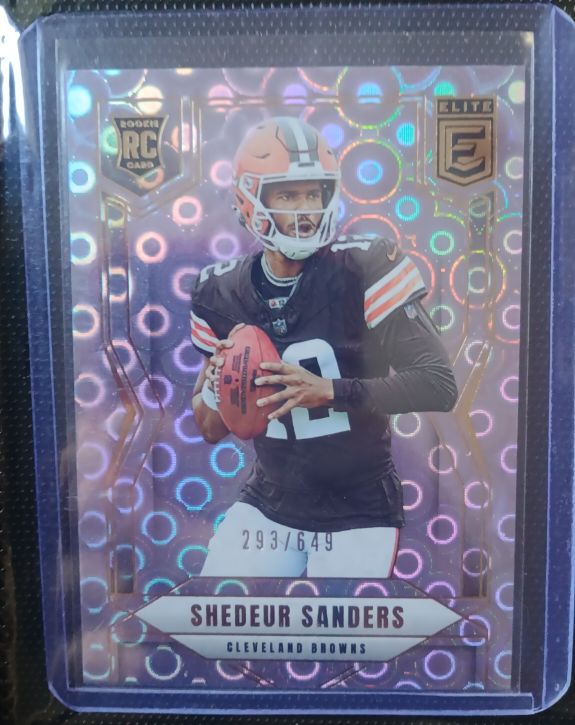 2025 Panini Donruss Elite #112 Shedeur Sanders — front