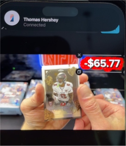 2025 Topps Chrome Fortune 15 Tampa Bay Buccaneers #F15-8 — front