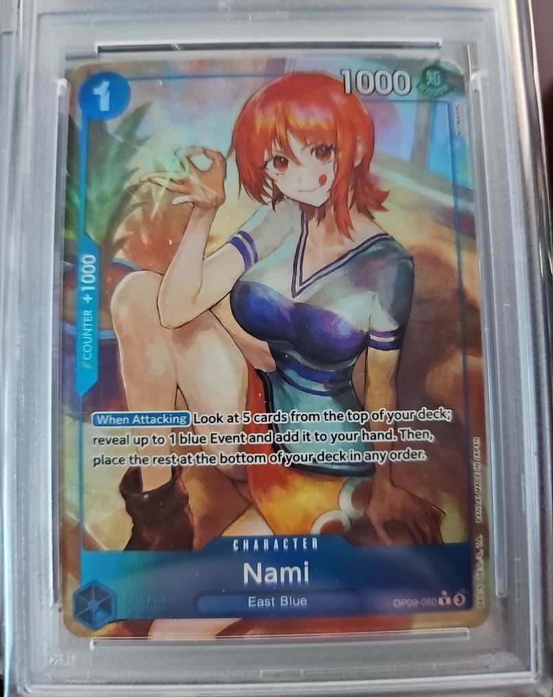 2024 One Piece OP09-050 Nami Emperors in the New World Alternate Art — front