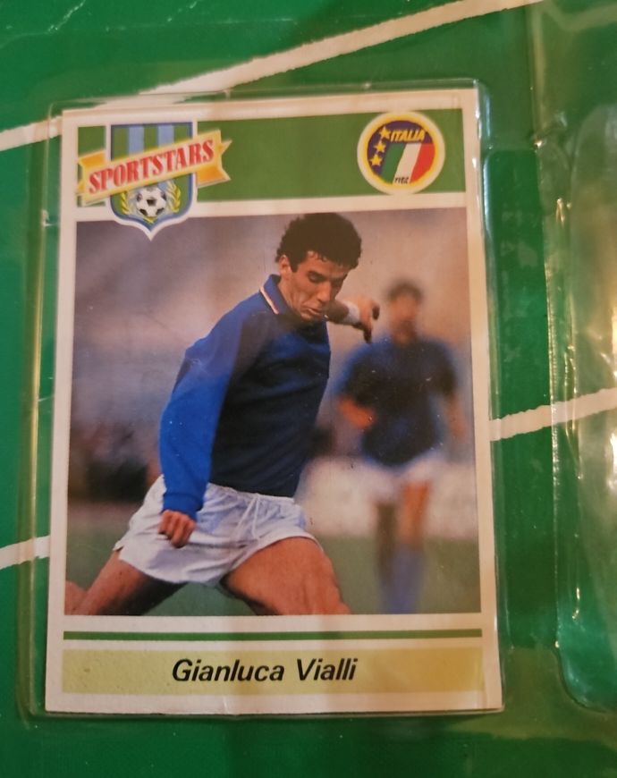 1989 Kenner Sportstars Gianluca Vialli — front