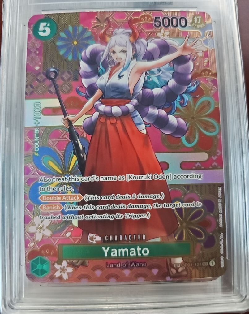 One Piece Card Game OP01-121 Yamato Awakening of the New Era — front