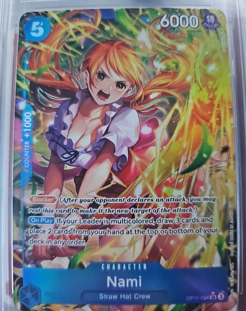 One Piece OP11-054 Nami Alternate Art — front