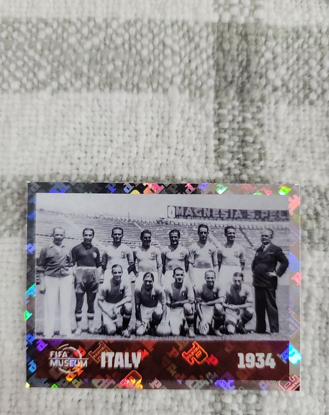 2026 Panini FIFA World Cup #FWC 9 Team Italy 1934 — front
