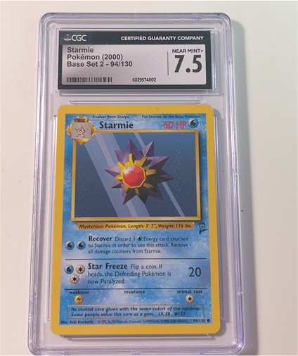 2000 Pokémon Base Set 2 #94 Starmie — front