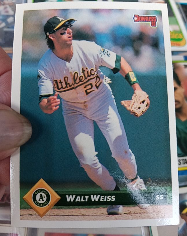 1993 Donruss #109 Walt Weiss — front