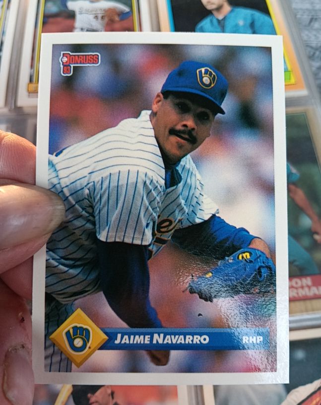 1993 Donruss #281 Jaime Navarro — front
