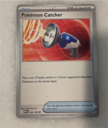 2023 Pokémon Perfect Order #082 Pokémon Catcher — front