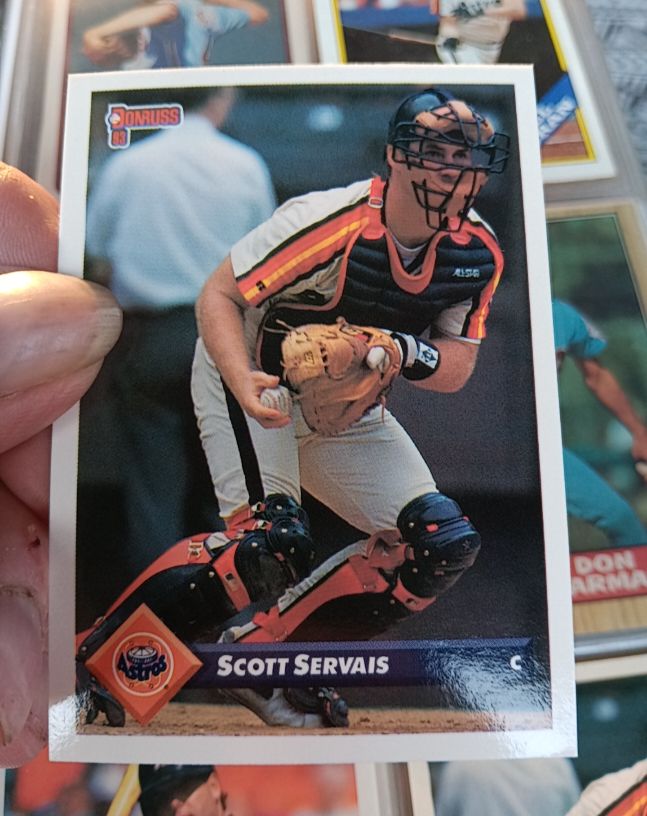 1993 Donruss #108 Scott Servais — front
