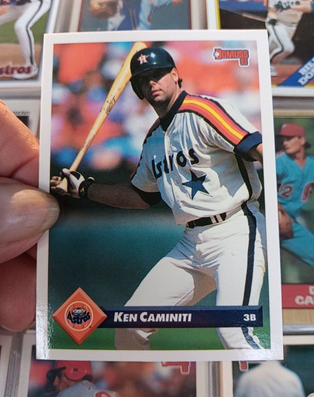 1993 Donruss #140 Ken Caminiti Houston Astros — front