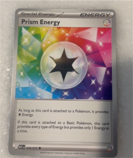 2025 Pokémon Ascended Heroes #216 Prism Energy — front