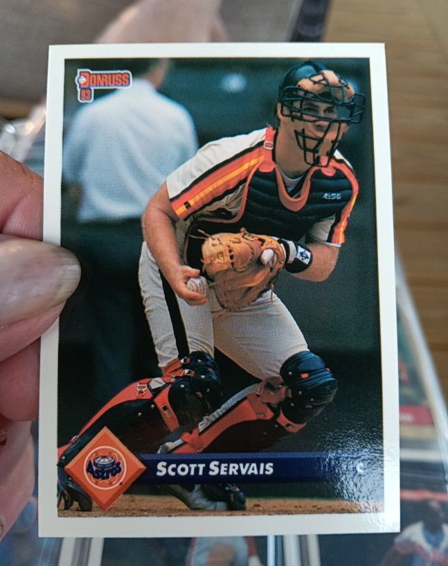 1993 Donruss #108 Scott Servais — front