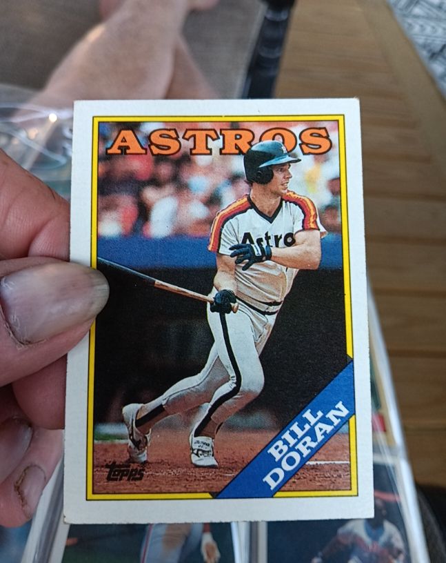 1988 Topps #745 Bill Doran — front
