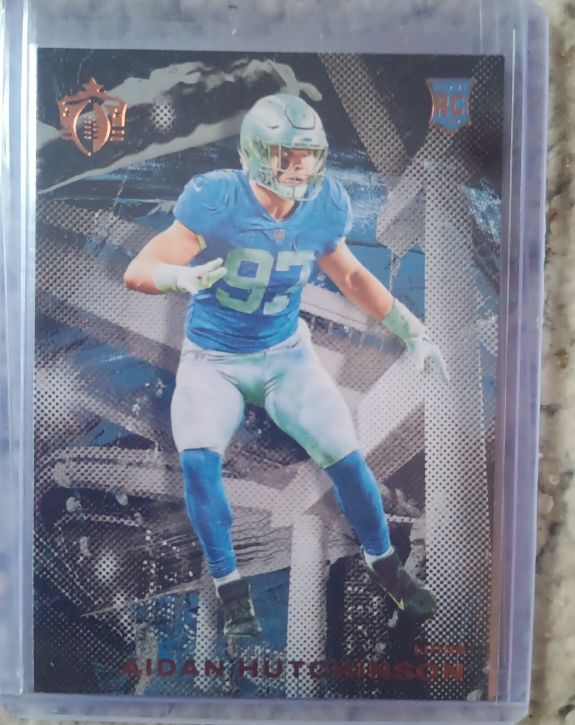 2022 Panini Chronicles #GK-10 Aidan Hutchinson Gridiron Kings — front
