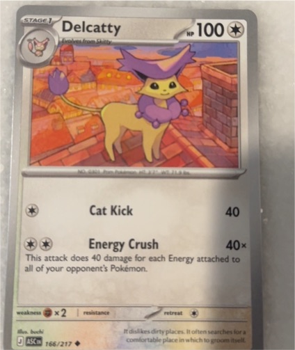 2023 Pokémon #166 Delcatty — front