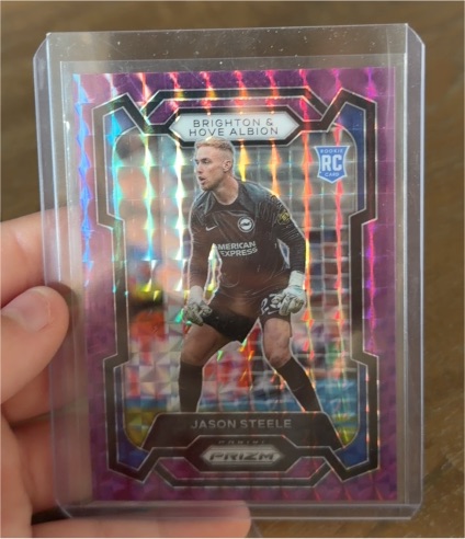 2023-24 Panini Prizm Premier League #91 Jason Steele — front