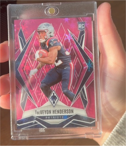 2025 Panini Phoenix #187 TreVeyon Henderson — front