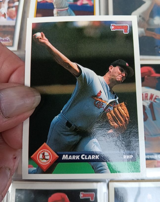 1993 Donruss #152 Mark Clark — front