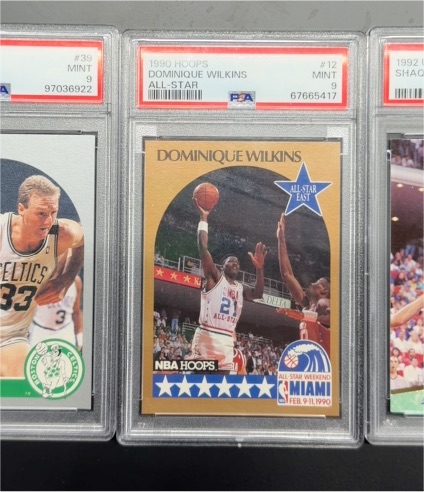 1990 Hoops #12 Dominique Wilkins All-Star — front