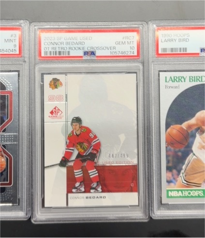 2023 SP Game Used #RC7 Connor Bedard — front