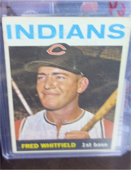 1964 Topps #367 Fred Whitfield — front