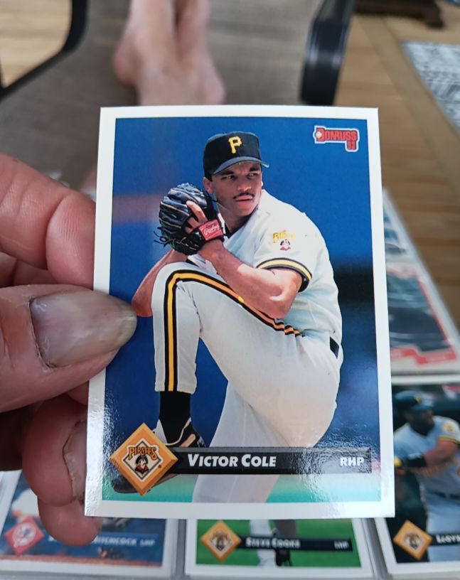 1993 Donruss #120 Victor Cole — front
