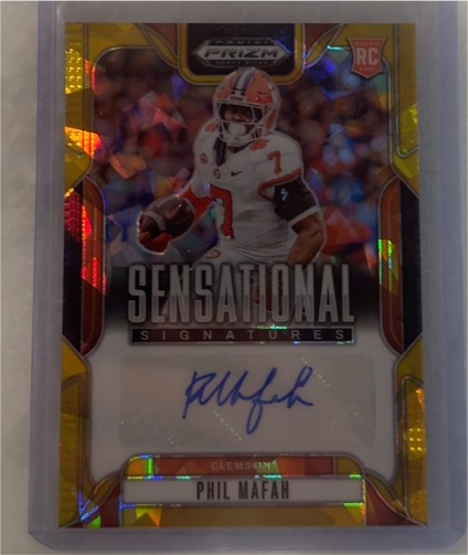 2025 Panini Prizm Draft Picks #17 Phil Mafah — front