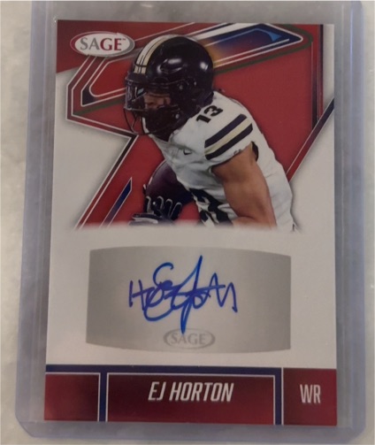2026 SAGE High Series #A-EJH EJ Horton — front