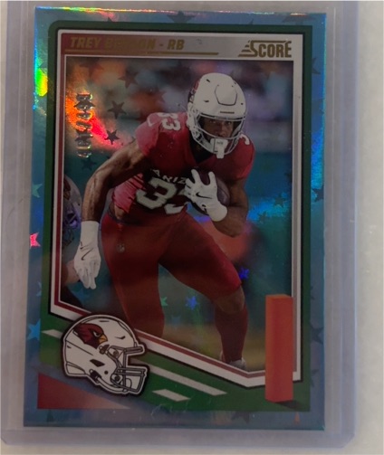 2025 Panini Score #281 Trey Benson — front