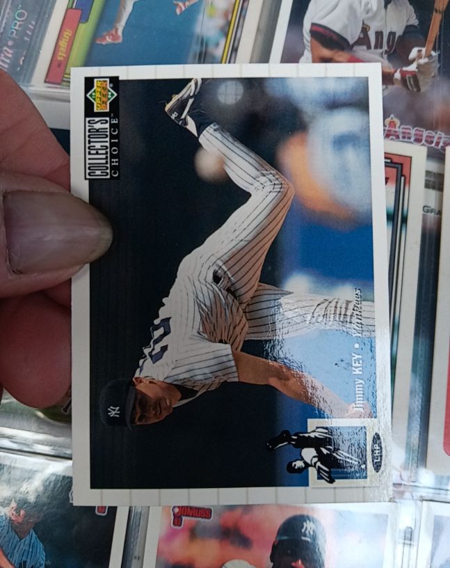 1994 Upper Deck Collector's Choice #160 Jimmy Key — front