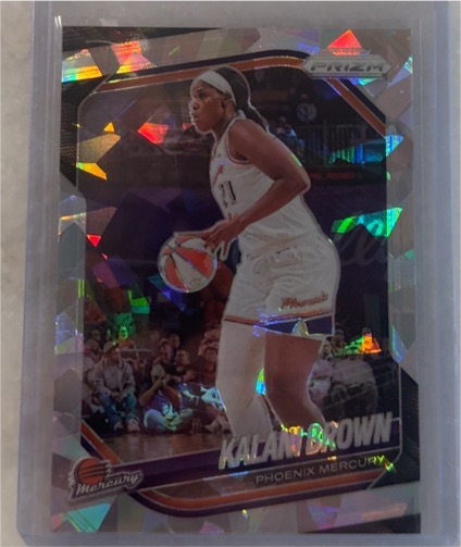 2025 Panini Prizm WNBA #55 Kalani Brown — front