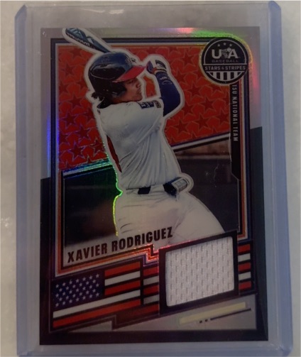 2026 Panini Stars & Stripes Prizm #50 Xavier Rodriguez — front