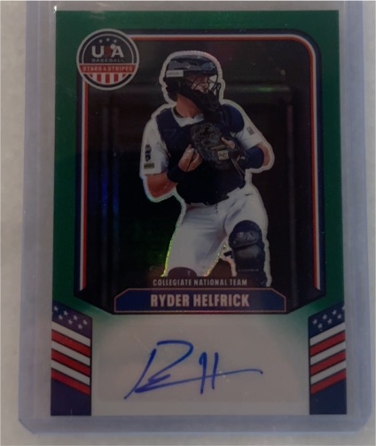 2026 Panini USA Baseball Stars & Stripes #CNT-RH Ryder Helfrick — front