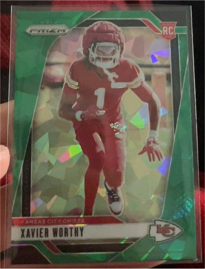2024 Panini Prizm #399 Xavier Worthy — front