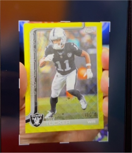 2025 Topps Chrome #175 Tre Tucker — front