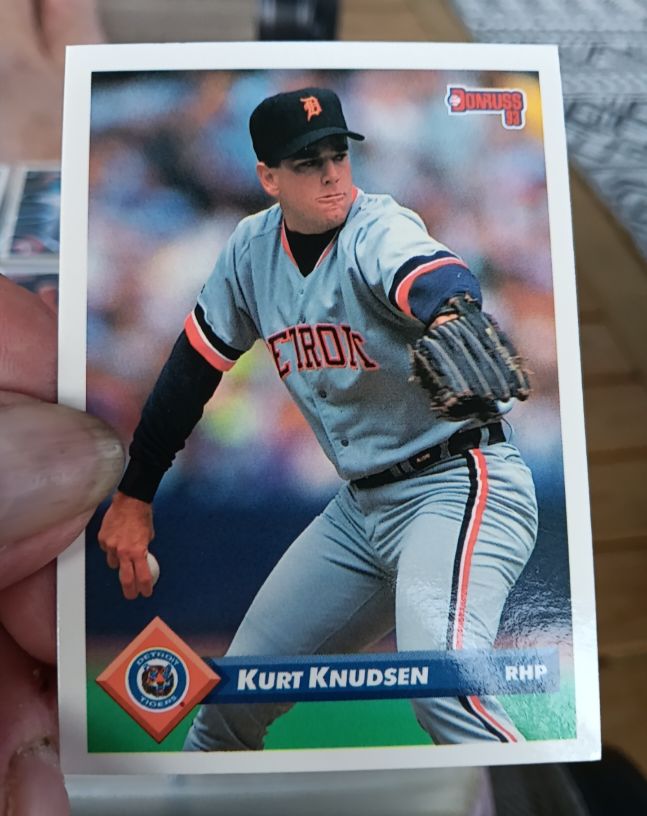 1993 Donruss #145 Kurt Knudsen — front