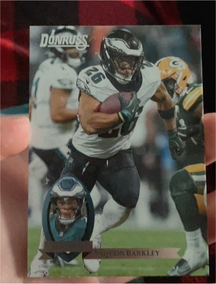 2025 Panini Donruss Retro 1995 #13 Saquon Barkley — front