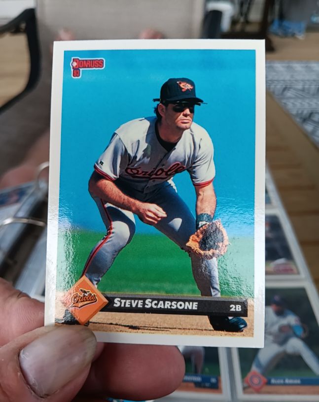 1993 Donruss #381 Steve Scarsone — front