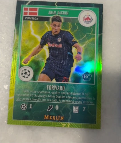 2024-25 Topps Merlin UEFA #MG-46 Adam Daghim — front