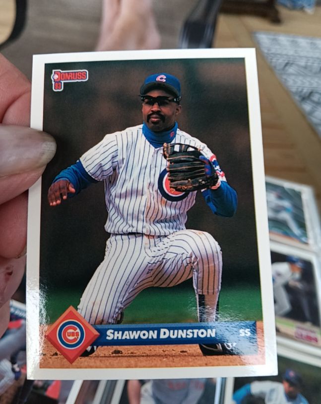 1993 Donruss #268 Shawon Dunston — front