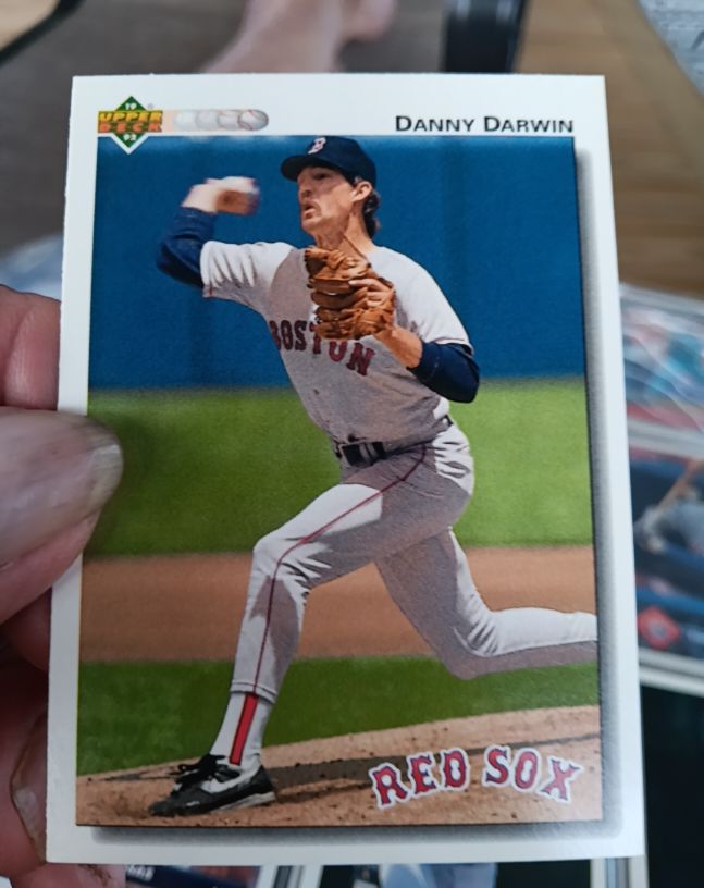 1992 Upper Deck #678 Danny Darwin Boston Red Sox — front