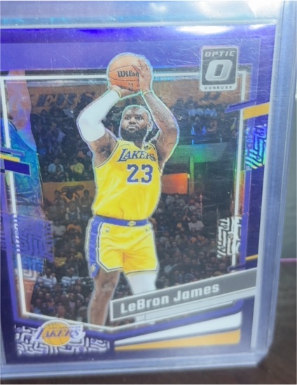 2023-24 Panini Donruss Optic #65 LeBron James — front