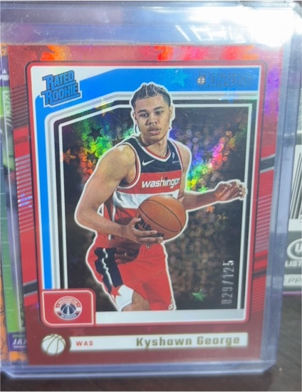 2024-25 Panini Donruss #225 Kyshawn George — front