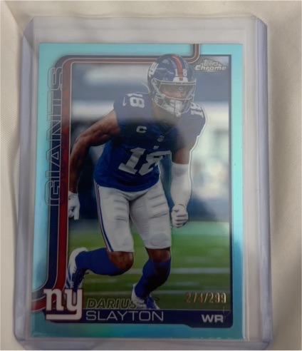2025 Topps Chrome #226 Darius Slayton — front