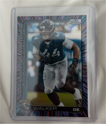 2025 Topps Chrome #141 Travon Walker — front