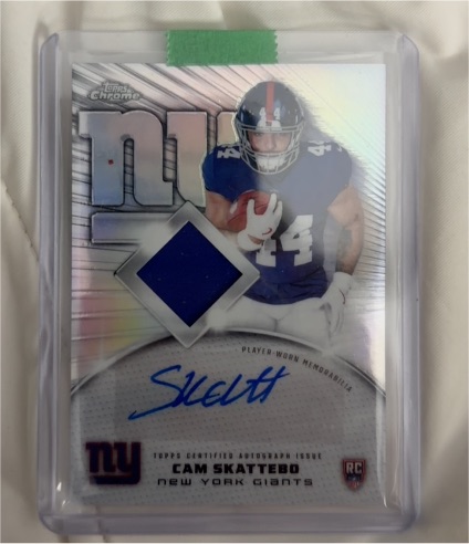 2025 Topps Chrome #RPA-CS Cam Skattebo — front